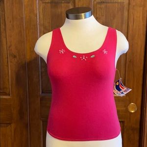 Women’s embellished tank top